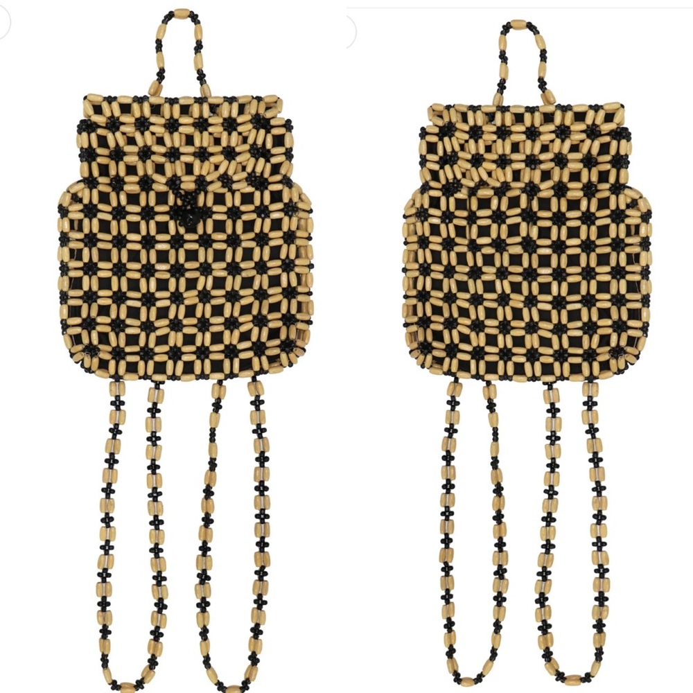 NWOT Salt + Umber Nala Beaded Backpack